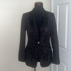 New MARCIANO BY GUESS black Kate blazer jacket